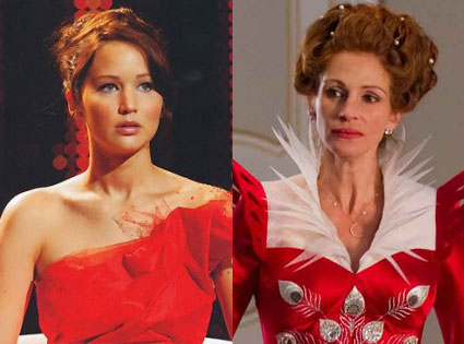 Julia Roberts, Mirror Mirror, Jennifer Lawrence, The Hunger Games Julia Roberts, Mirror Mirror, Jennifer Lawrence, The Hunger Games